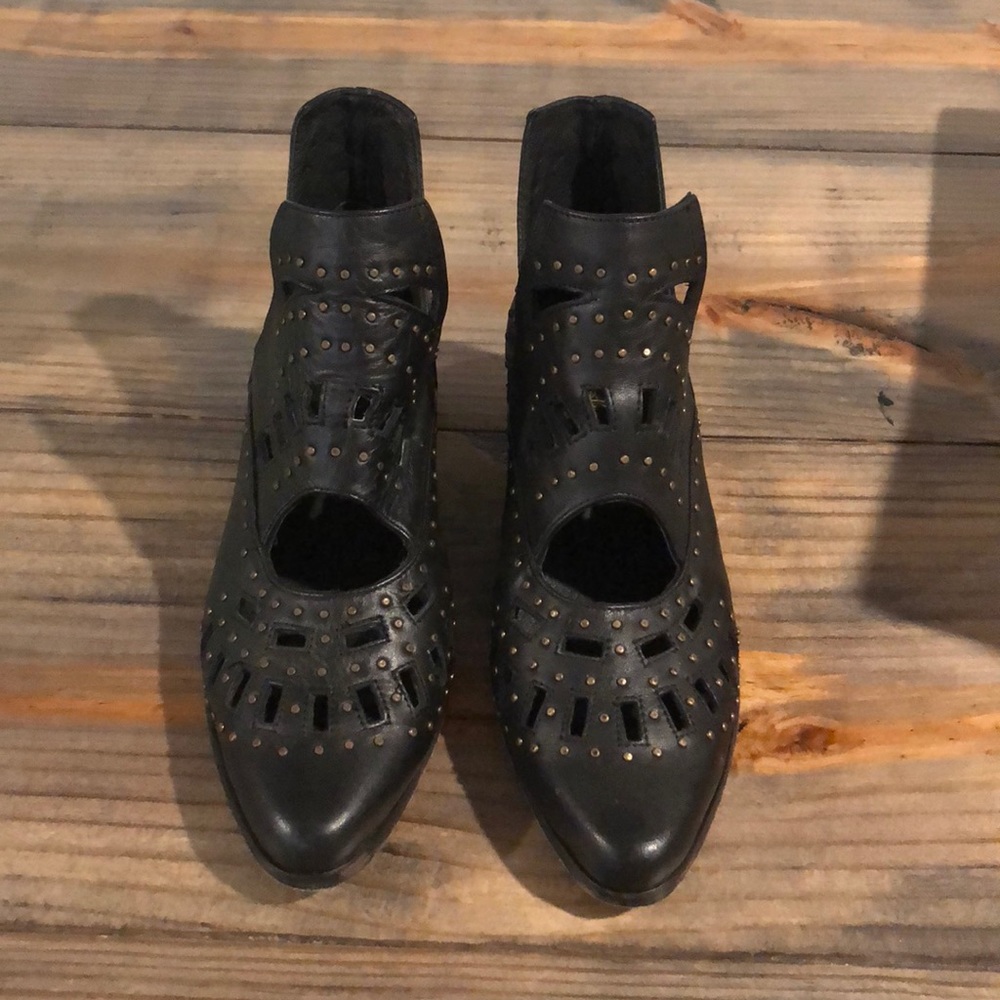 Black booties